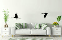 A tranquil bird design wall mural for your decor.

