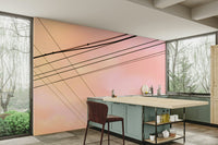 A classic abstract design wallpaper for walls.

