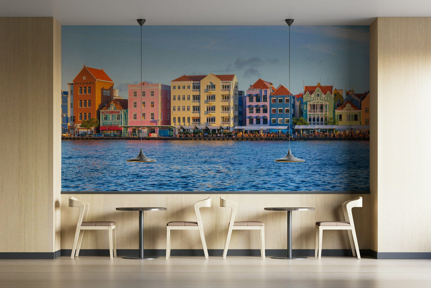 Willemstad Waterfront Wall Mural