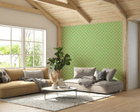 The design has a very polished and luxurious effect on the space.


