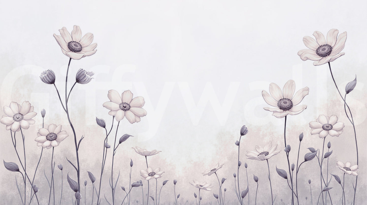 A detail of the warm tones in the flowers and greenery.