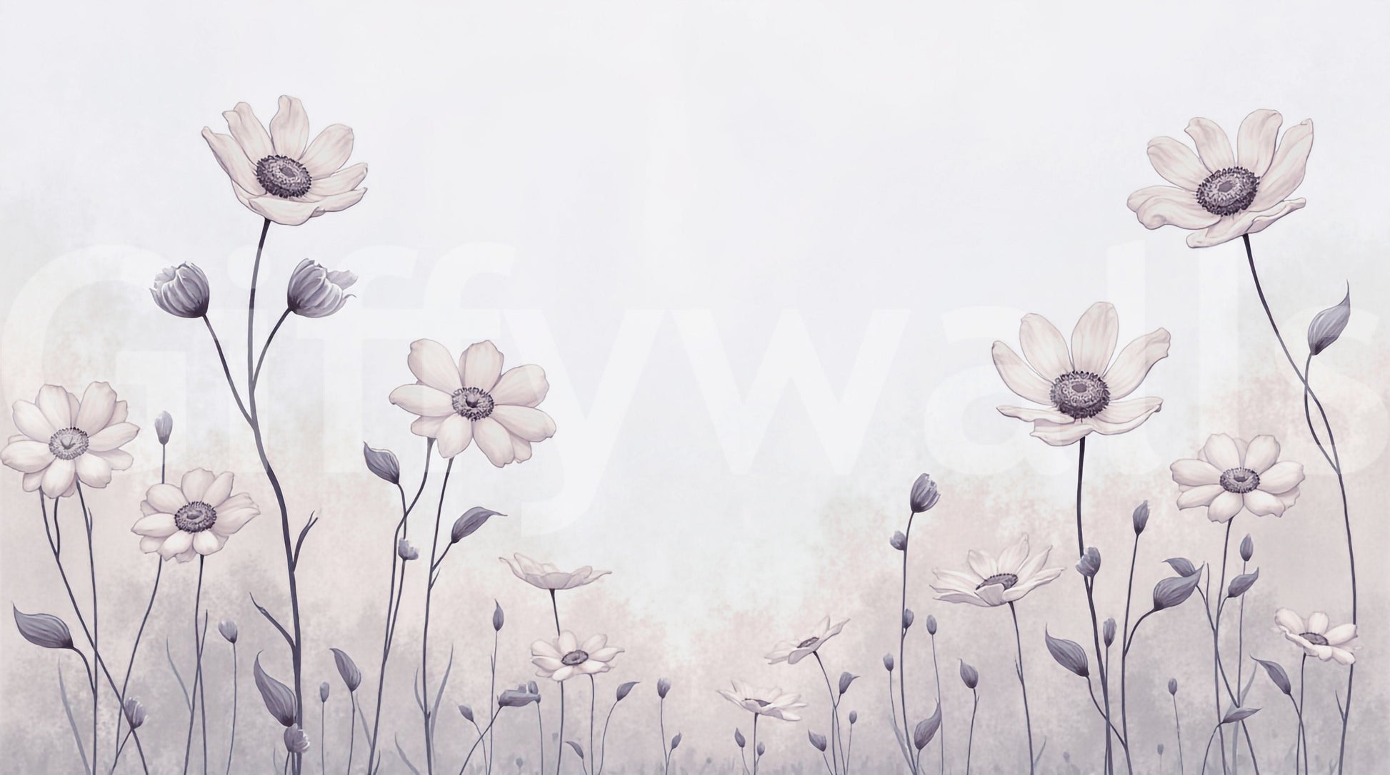 A detail of the warm tones in the flowers and greenery.