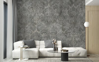 Damask Wallpaper for Walls in Baroque Style - Giffywalls