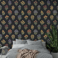 Dark academia aesthetic wall covering.

