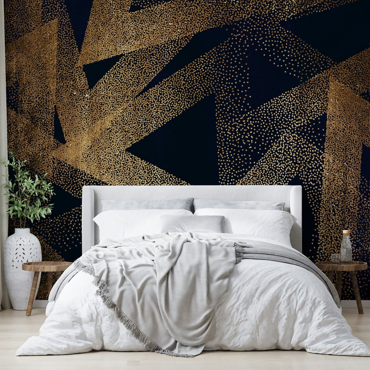 Artistic representation of dancers in motion.

