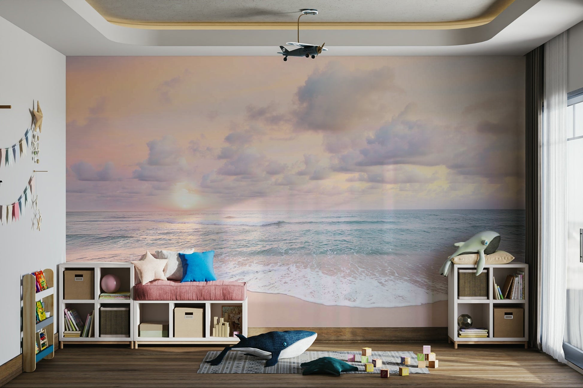 Gentle gradient wallpaper for walls

