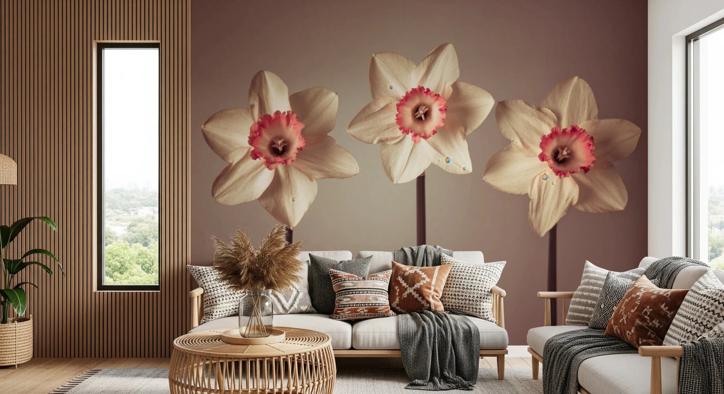 Dazzling Daffodils Wall Mural