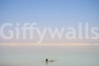 A detail of the warm tones in the salt and sky.

