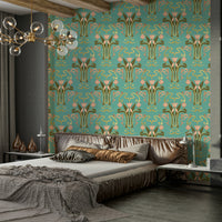 Serene floral wallpaper for walls

