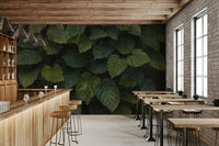 Different plants and foliage fill the entire frame from top to bottom.
