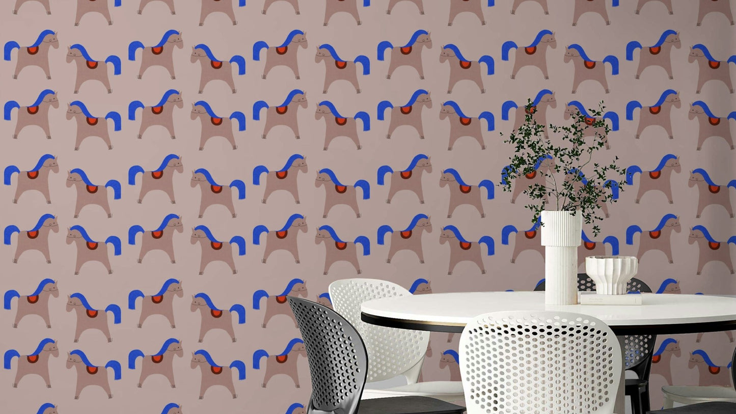 Delight Carousel 04 Wallpaper with soft shapes

