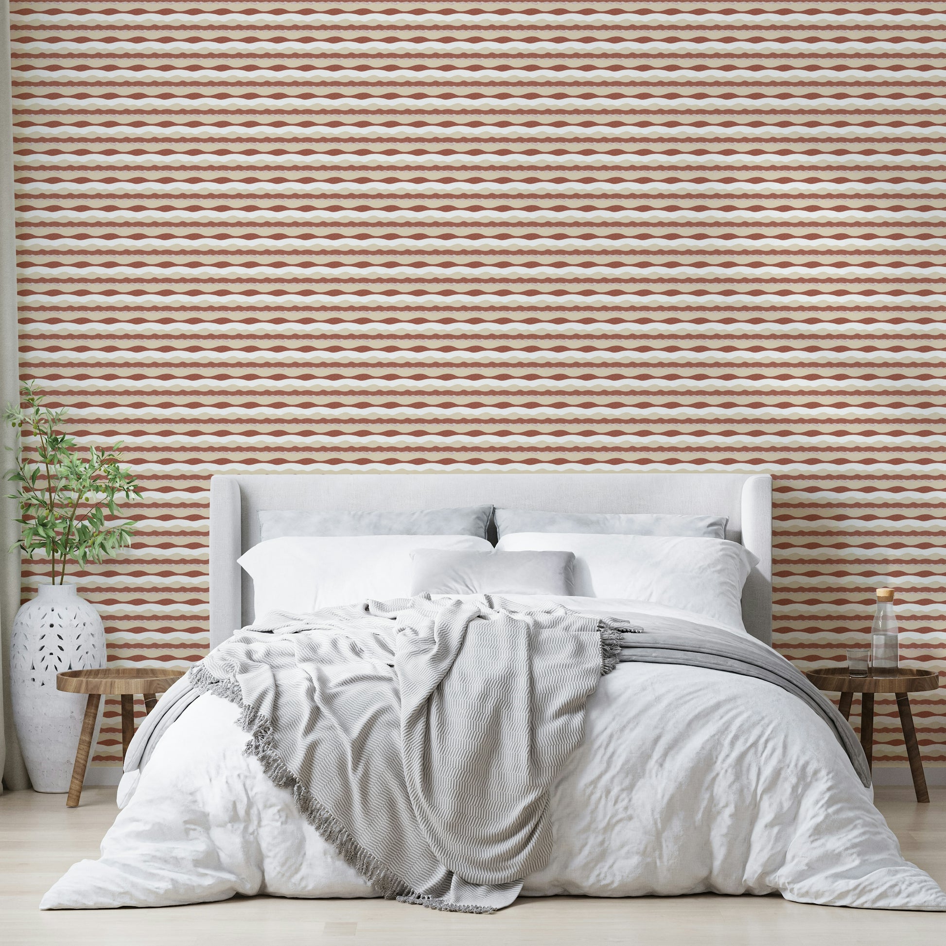 Stylish wallpaper for walls showcasing desert beauty

