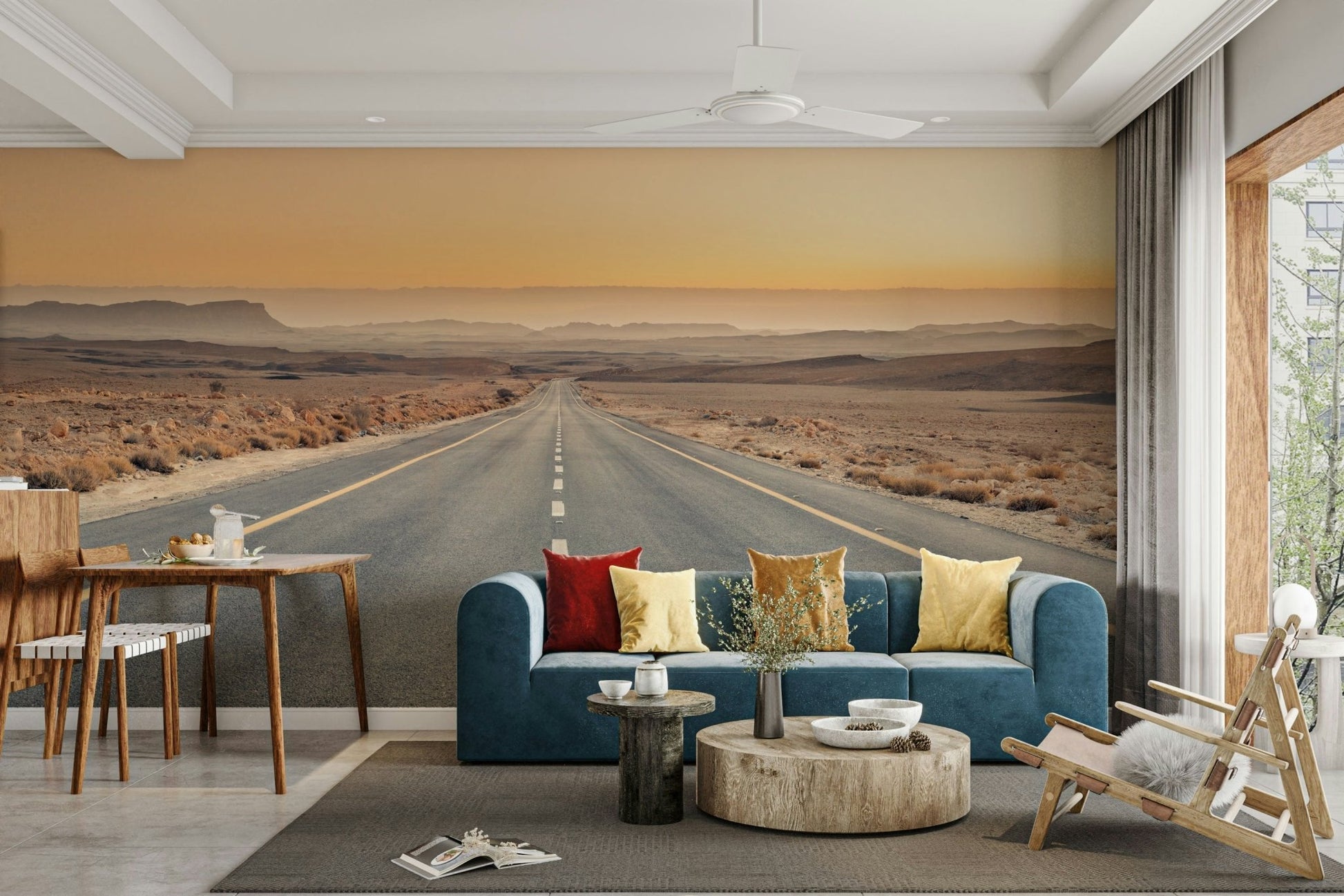 peaceful woodland scene with a reflection

