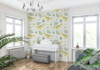 Cute baby dinosaurs illustrated in a sweet, imaginative nursery theme.