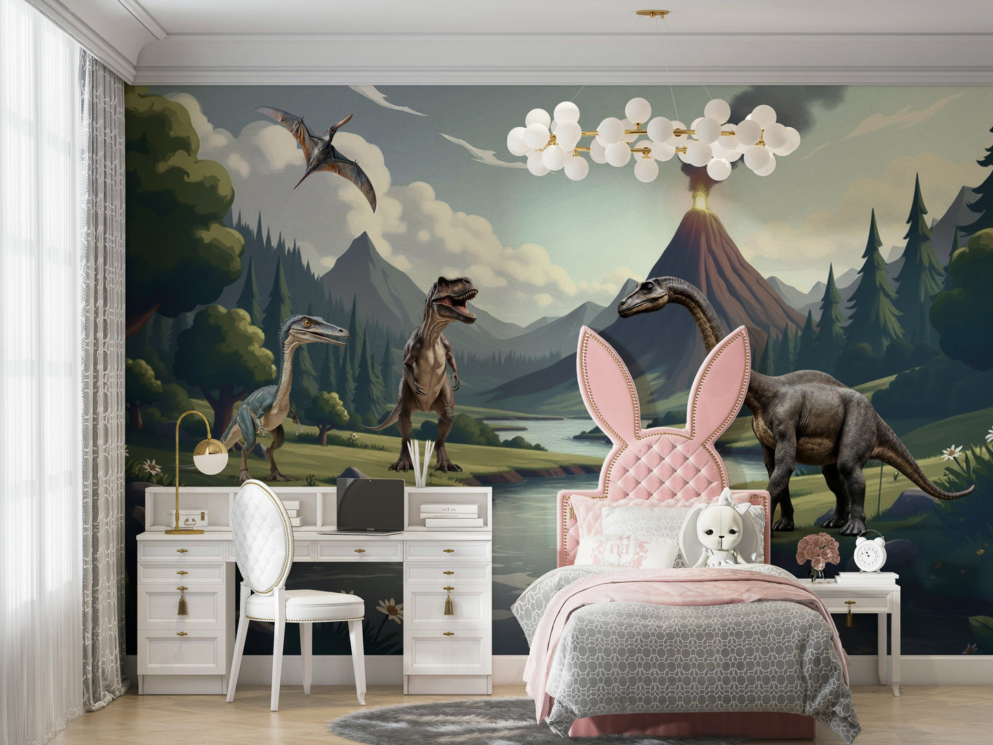The design has a beautiful, artistic aesthetic.

