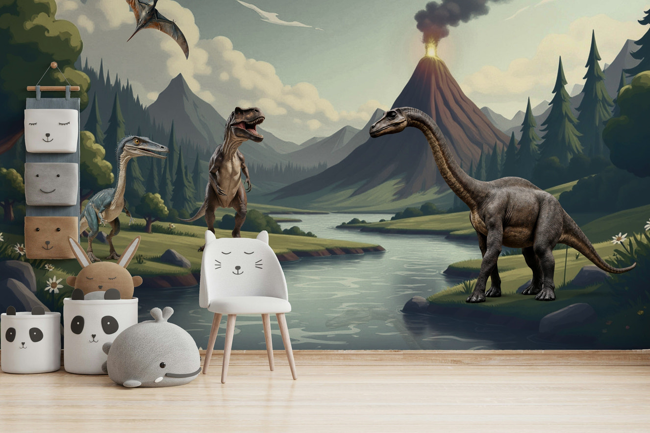 The composition is a fun, whimsical scene.

