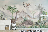 Cretaceous Chronicles Wall Mural - Giffywalls