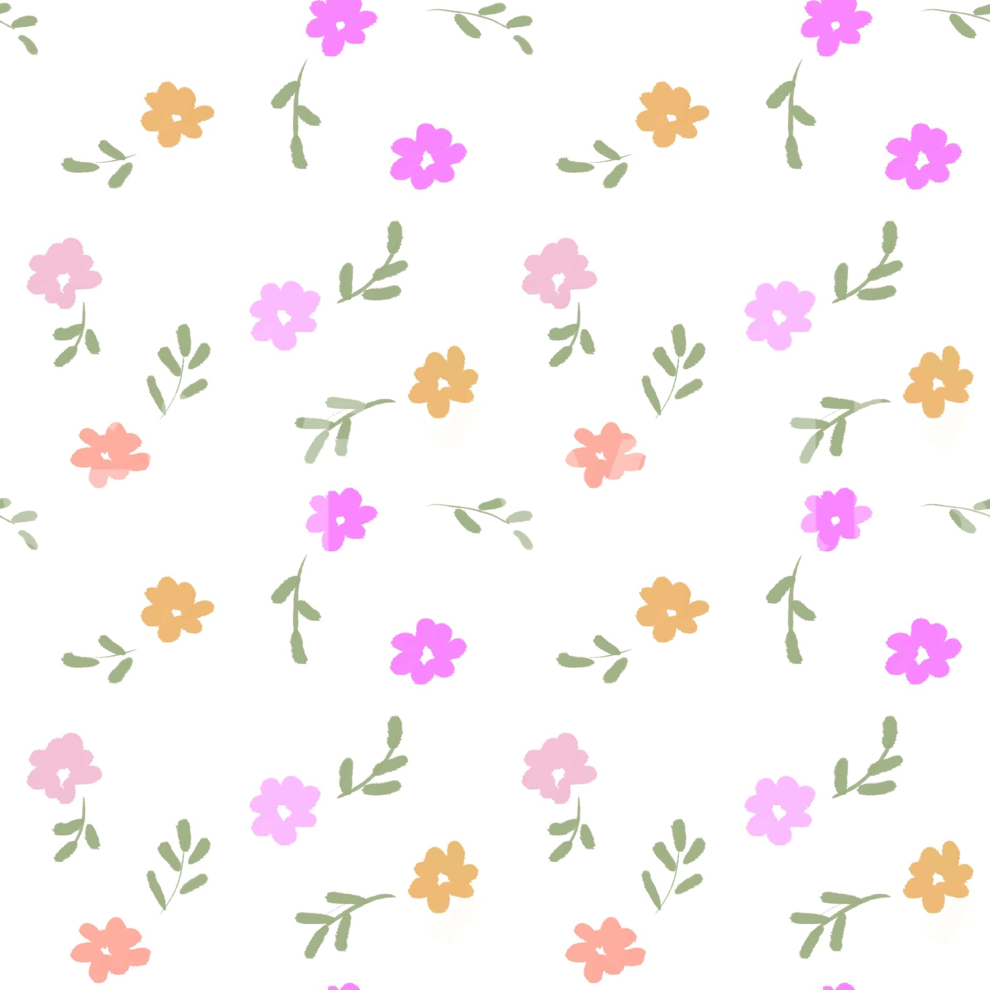 A high-quality serene flower wall mural for walls.

