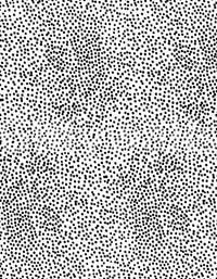 Abstract dot composition with varying sizes and colors, Dotted Delight mural