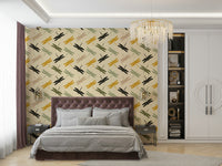Dragonfly mural for walls in cozy interiors

