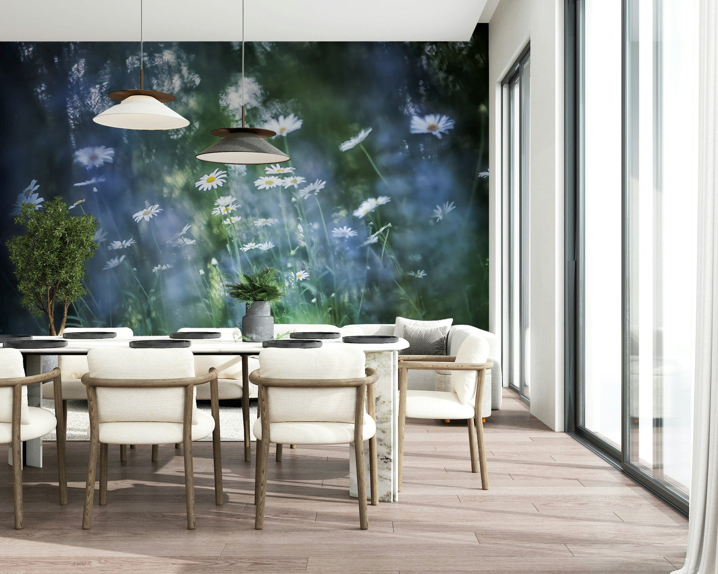 Daisy Dreamscape Wall Mural -2596582