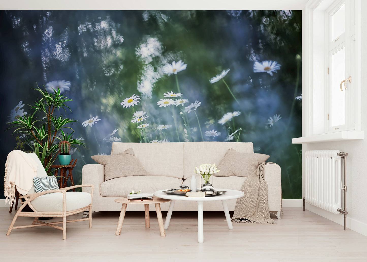 Daisy Dreamscape Wall Mural -2596582