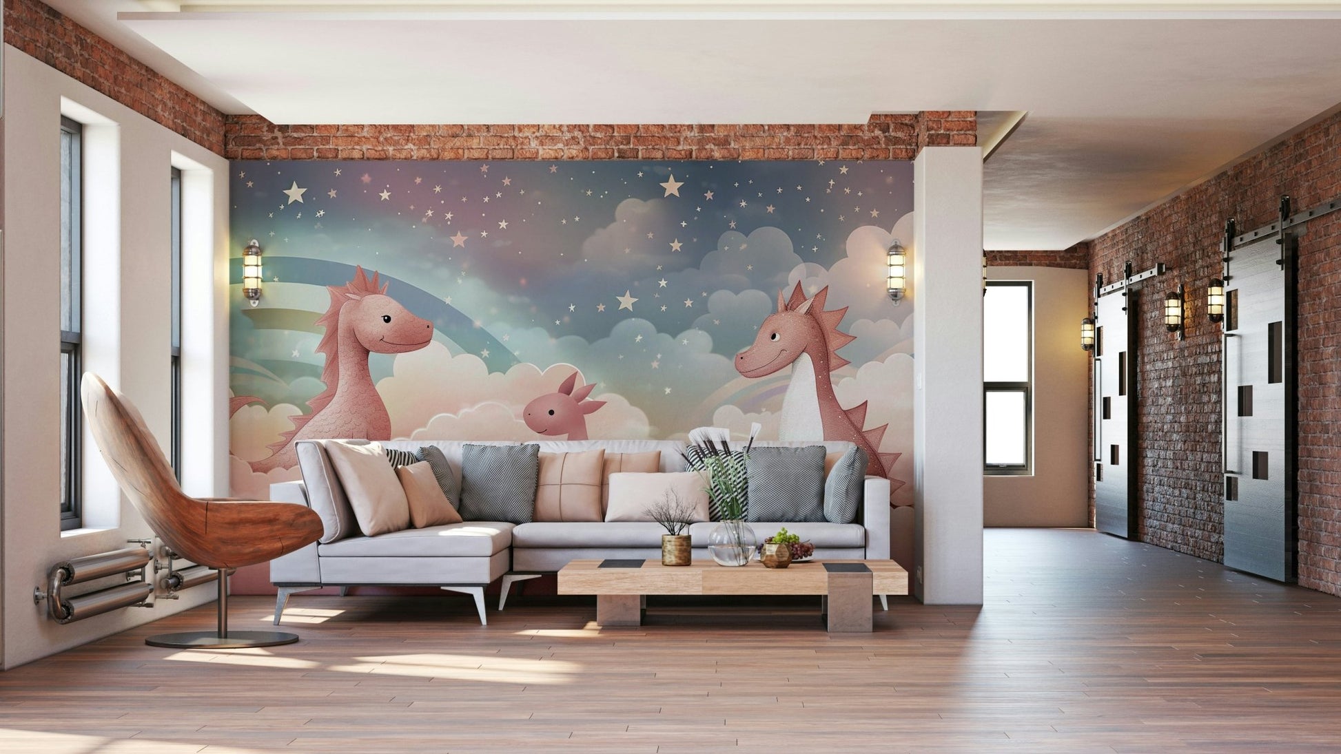 The mood is peaceful and serene.

