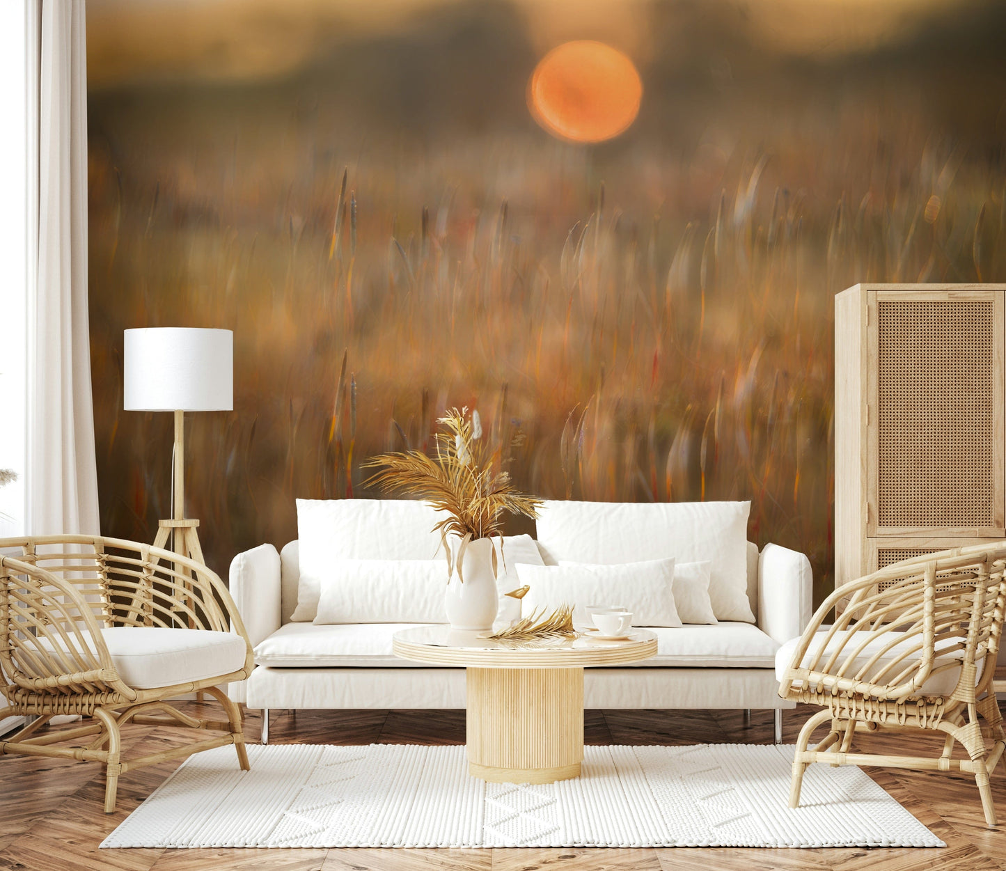 Solar Meadow Dreamscape Wall Mural -2228366