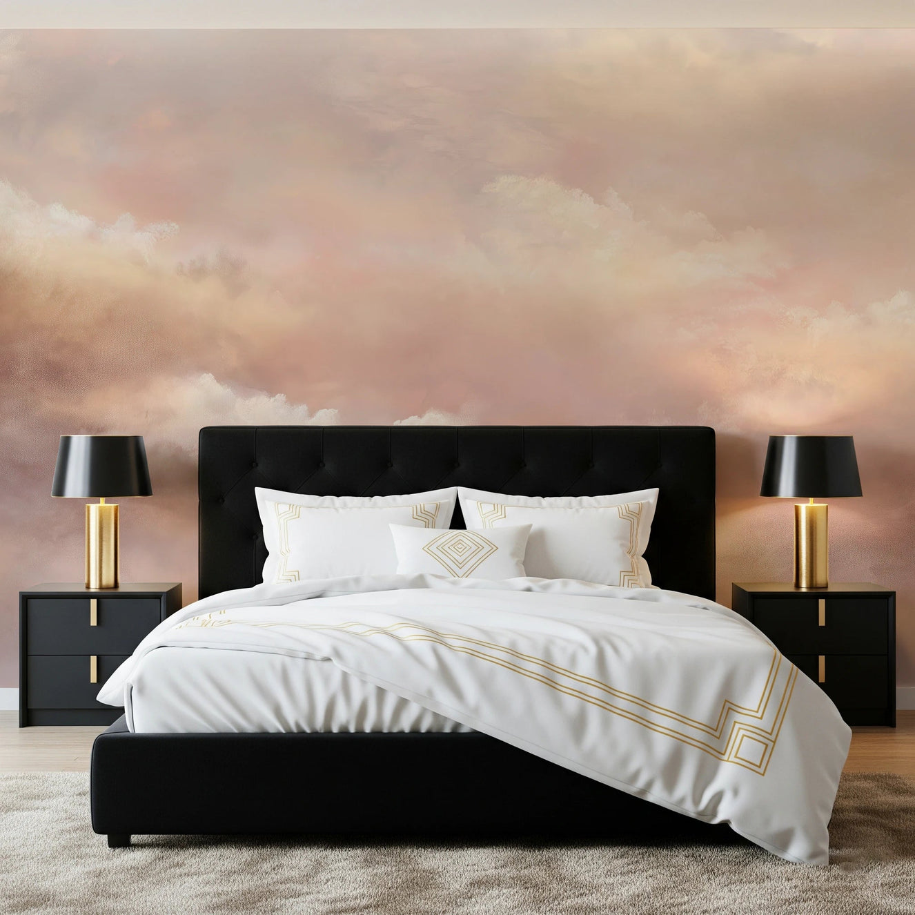 Dreamy Sky Warm Sunset Wall Mural