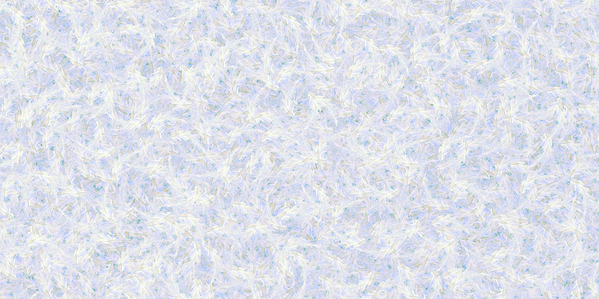 Blue Dancing Leaves Lila Azur Wallpaper Murals