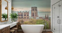 Iconic Durham Cathedral wallpaper for walls