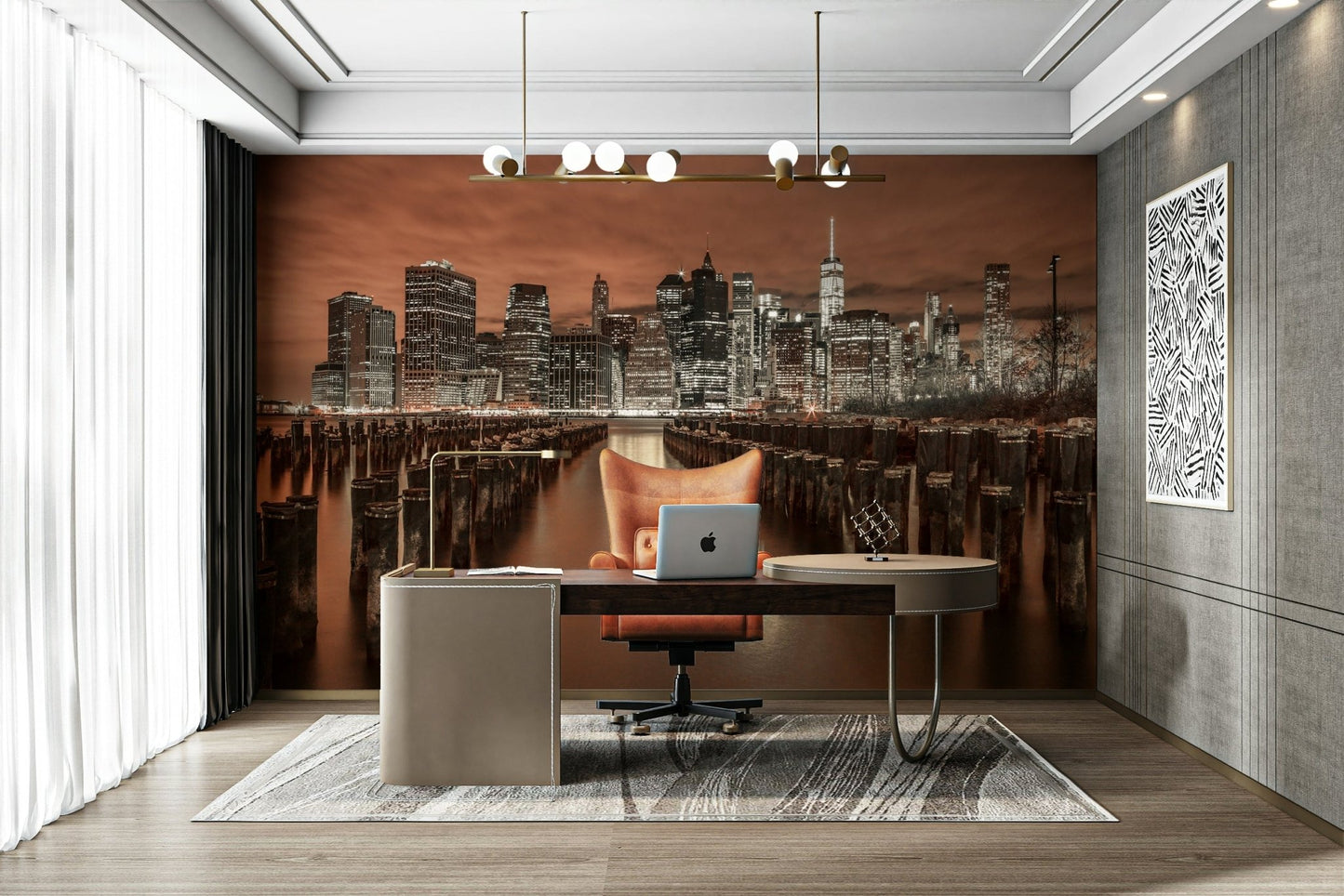 The composition is a wide view of the city.

