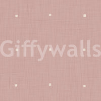 Subtle woven pattern Dusty Rose Grid wallpaper for walls gentle rose shade