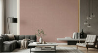 Pale mauve hue Dusty Rose Grid wall decor delicately flecked fibrous material