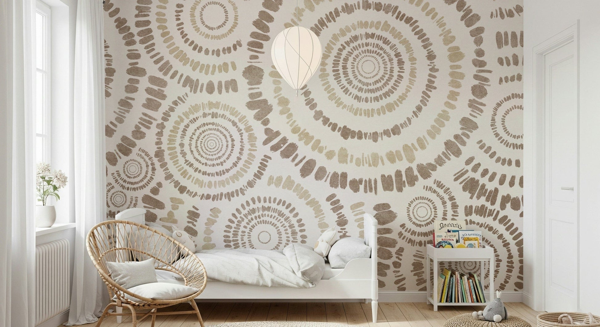 A classic abstract design wallpaper for walls.