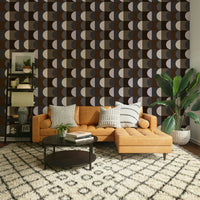 Minimal earthy tones wall mural


