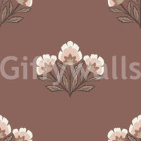Blossom Accent mural, stunning botanical print, refined living space.