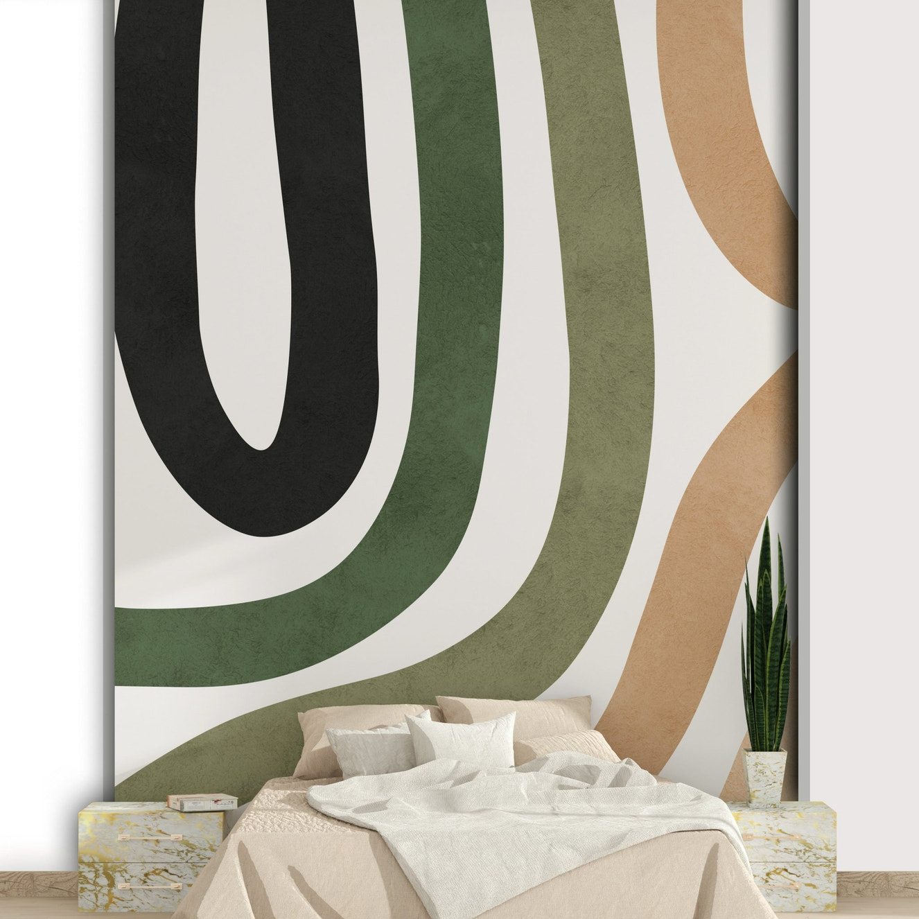 The scene has a peaceful and grounded aesthetic.

