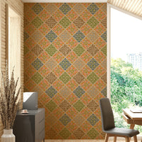 A high-quality print with a rich, detailed design.

