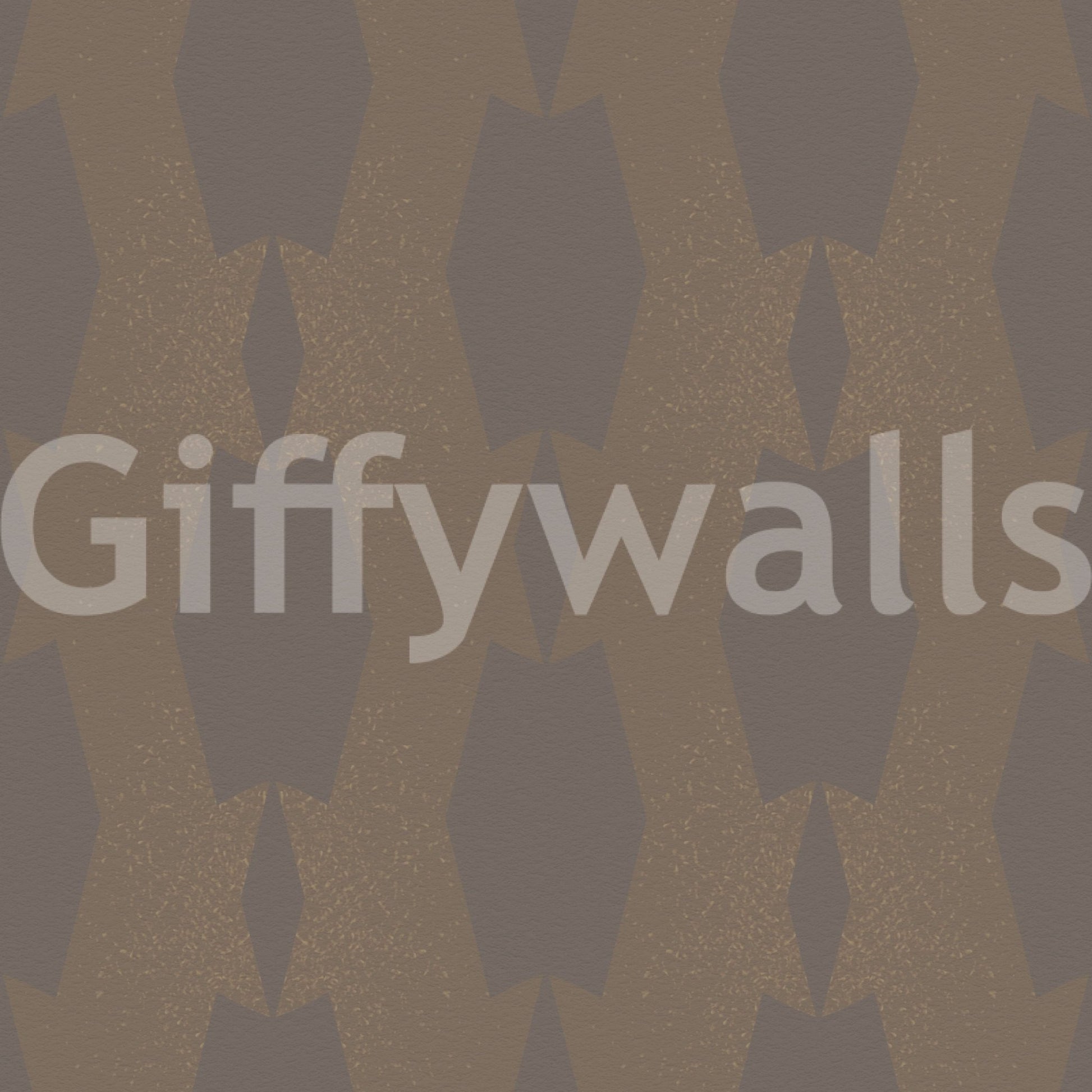 Earthy Echoes Muted Brown Geometric Wallpaper⁠