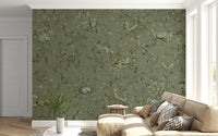Minimalist wall mural inspired by earth elements and natural surfaces for timeless décor.