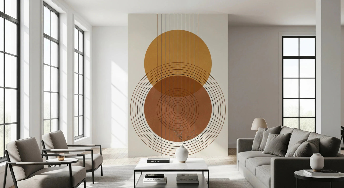 Earthy Harmony Wall Mural