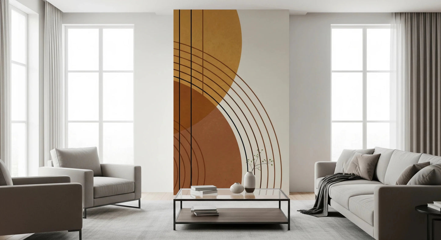 Earthy Harmony Wall Mural