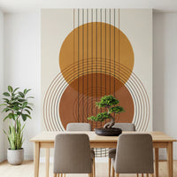 Earthy Harmony Wall Mural