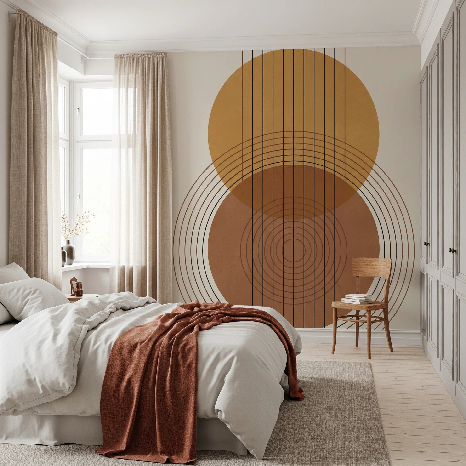Earthy Harmony Wall Mural