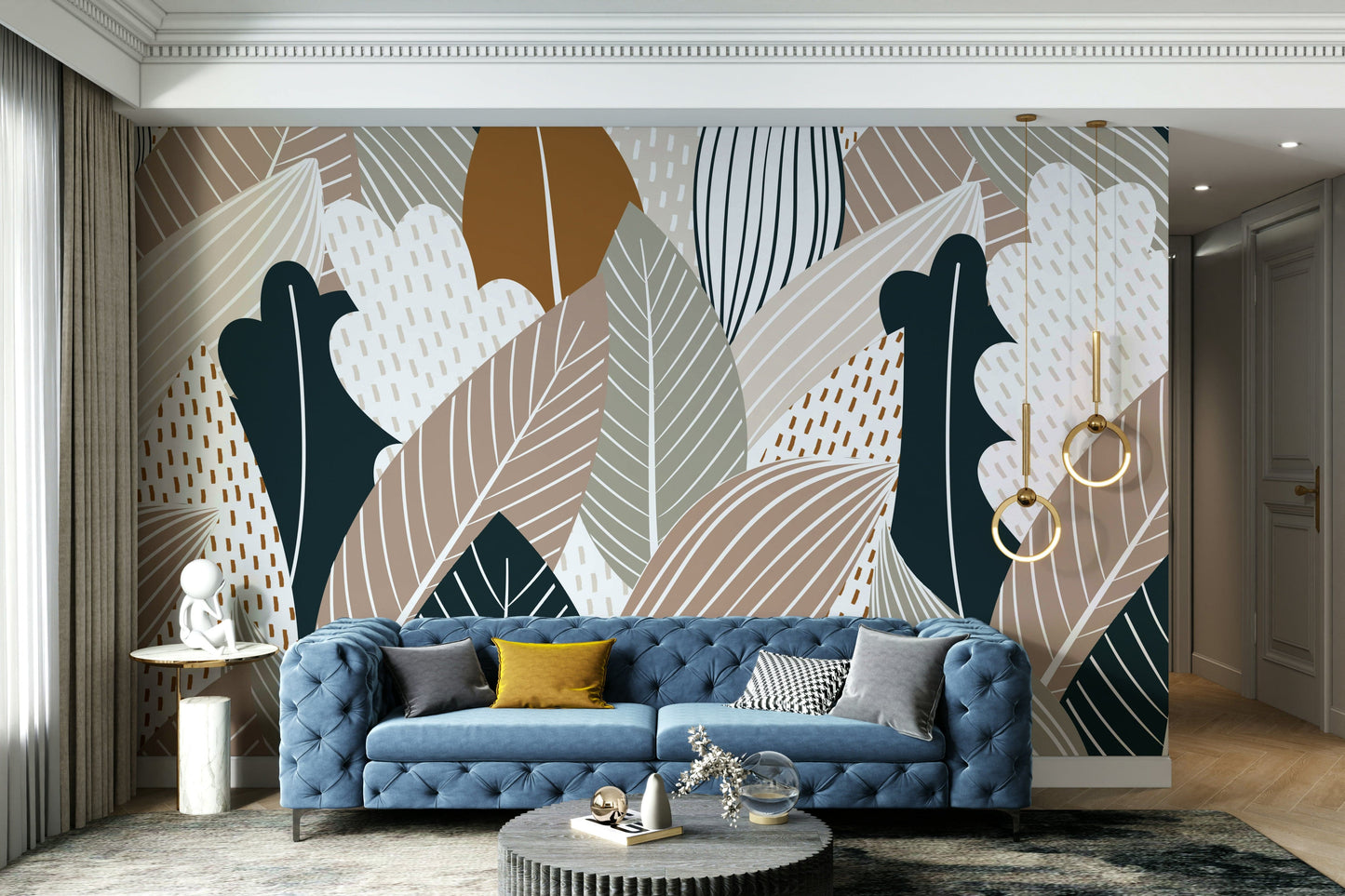 The image feels peaceful and restful.

