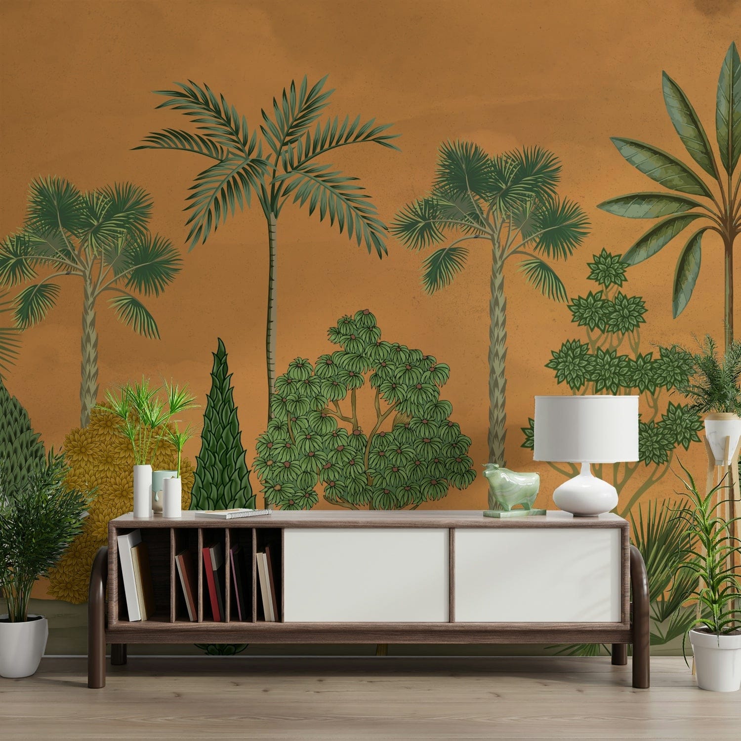 The image feels peaceful and restful.

