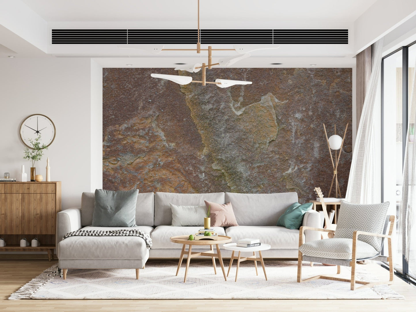 Earthy Stone Texture Wall Mural -2566597
