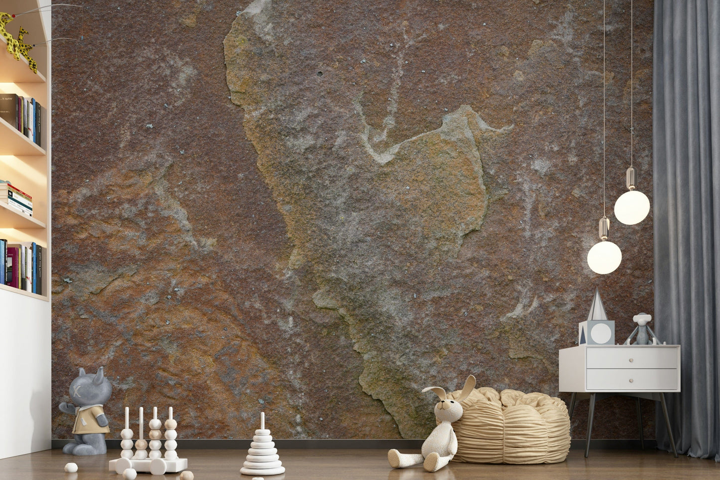 Earthy Stone Texture Wall Mural -2566597