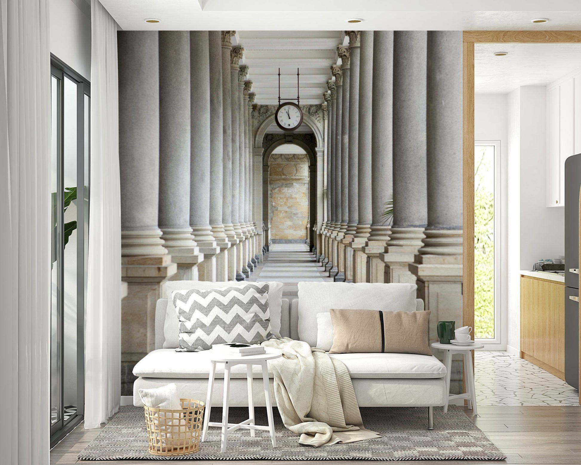 Ideal for a living room, office, hallway, or study.

